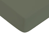Hoeslaken Katoen Kaki Bonnet 25 - 70x200 cm
