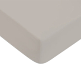 Hoeslaken Percale Licht Grijs 35 - 140x190