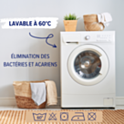 Hoeslaken Katoen Terracotta Bonnet 25 - 160x200 cm