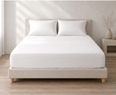 Hoeslaken percale Blanc – Hoekhoogte 35 cm – 140x190 cm