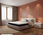 Eloa-matras 140 x 200 cm, stevig, van traagschuim, Belgische fabricage
