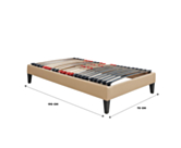 Sommier électrique Essentiel plus 70x190 cm 
Sommier électrique 