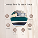 Hoeslaken Katoen Mineral Bonnet 30 - 70x200 cm
