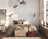 Hoofdeinde Kahaia Page Ashgrey 140 - H100 cm