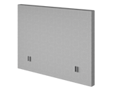 Hoofdeinde Kahaia Page Ashgrey 80 - H120 cm