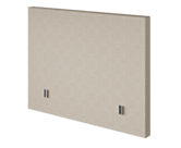 Hoofdeinde Kahaia Nika Beige 180 - H120 cm