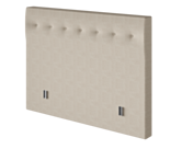 Hoofdeinde Kalmia Beige 200 - H100 cm