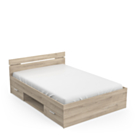 Bed Michigan Eik - 140x200 cm