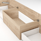 Bed Michigan Eik - 140x200 cm