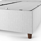 Bed met Opbergruimte Alpha Lichtgrijs - 140x200 cm