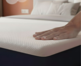 Eloa-matras 140 x 200 cm, stevig comfort, temperatuurregulerend, voor de slaapkamer van volwassenen