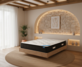 Matelas 140x200 à mousse à haute résilience 