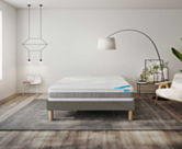 Matelas Jungle + Sommier calla deco gris 
