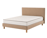 Beddengoedset Leon beige- 140 x 190 cm 