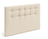 Tête de lit Zélie Beige 140cm - H115
