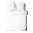 Hoeslaken satin Wit 35 - 140x190 cm