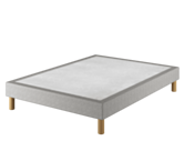 Set van 4 Cilindrische Blanke Lak Poten - H20 cm