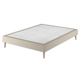 Bedbodem Cosmos Deco Beige - 140x200 cm
