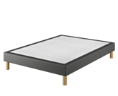 Bedbodem Cosmos Deco Zwart - 180x200 cm