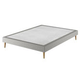 Bedbodem Cirse Deco Ashgrey - 160x200 cm
