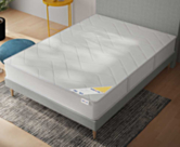 Bedbodem Cirse Deco Ashgrey - 140x200 cm