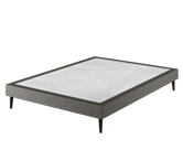 Bedbodem Cirse Deco Grey - 160x200 cm