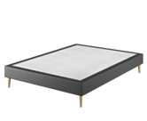 Bedbodem Cirse Deco Zwart - 160x200 cm