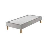 Bedbodem Calla Deco Ashgrey - 70x200 cm