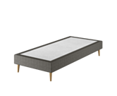 Bedbodem Cosmos Deco Grey - 120x200 cm