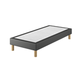 Bedbodem Calla Deco Zwart - 90x190 cm