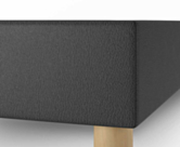 Bedbodem Cosmos Deco Zwart - 70x200 cm