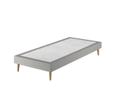 Bedbodem Cirse Deco Ashgrey - 70x200 cm