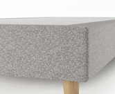 Bedbodem Cirse Deco Ashgrey - 80x200 cm