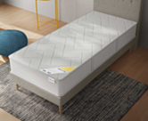 Bedbodem Cirse Deco Beige - 70x190 cm