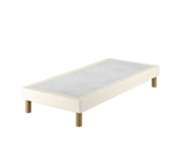 Bedbodem Calla Deco Boucle Wit - 90x200 cm