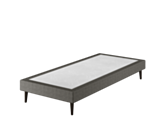Bedbodem Cirse Deco Grey  - 80x220 cm