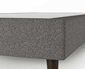 Bedbodem Cirse Deco Grey - 70x190 cm