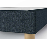 Bedbodem Cirse Deco Blauw - 90x200 cm