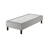 Set van 4 Cilindrische Wengé Poten - H25 cm