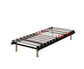 Matelas mousse HR sommier flex max fixe 