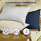 Kussensloop satijn Beige - 50x70 cm