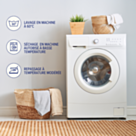 Kussensloop satijn Marine - 50x70 cm