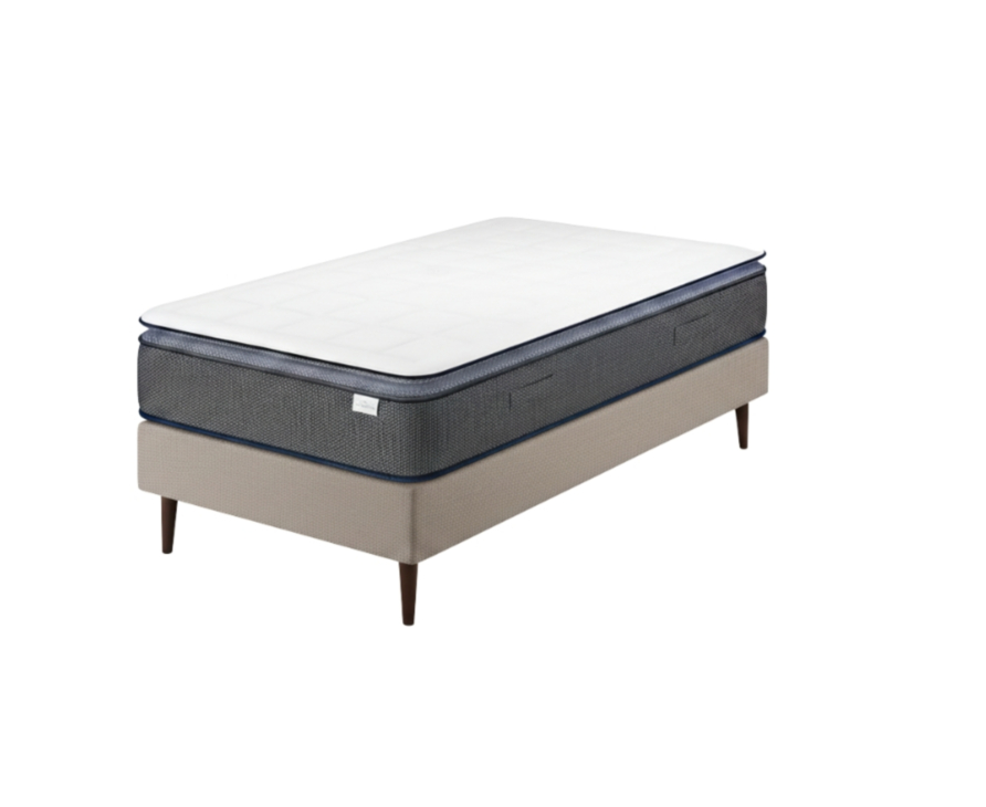 Set Memphis / Cosmos deco grijsbruin - 90x190 cm 