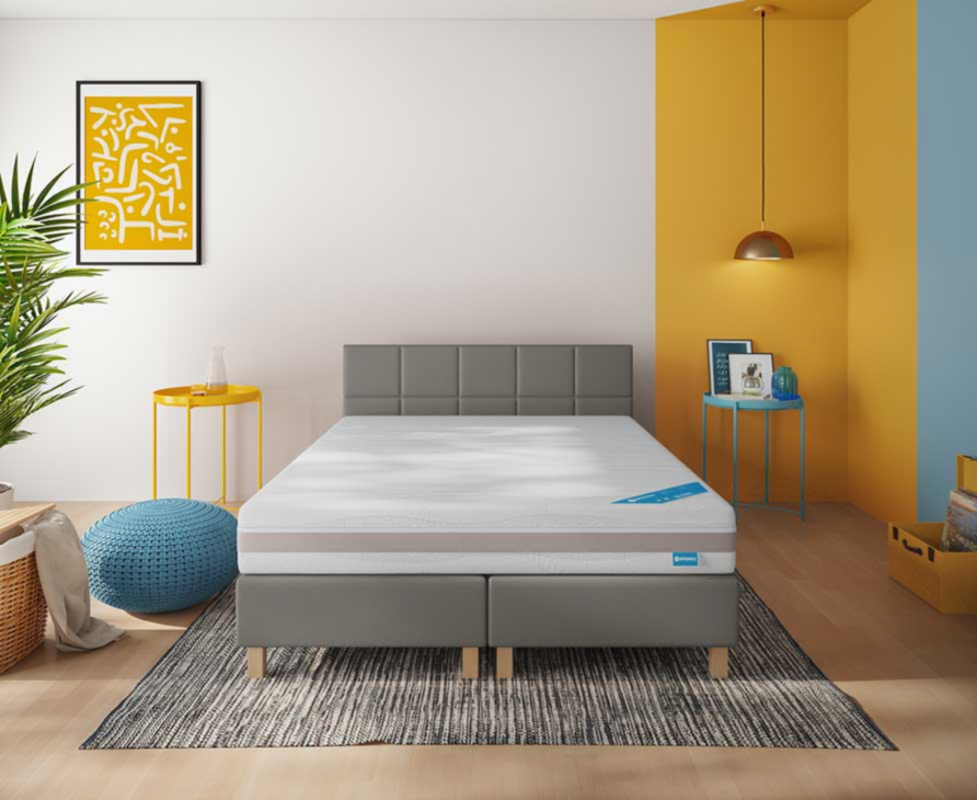 Boxspring Coventry Cabernet Antraciet - 90x190 cm