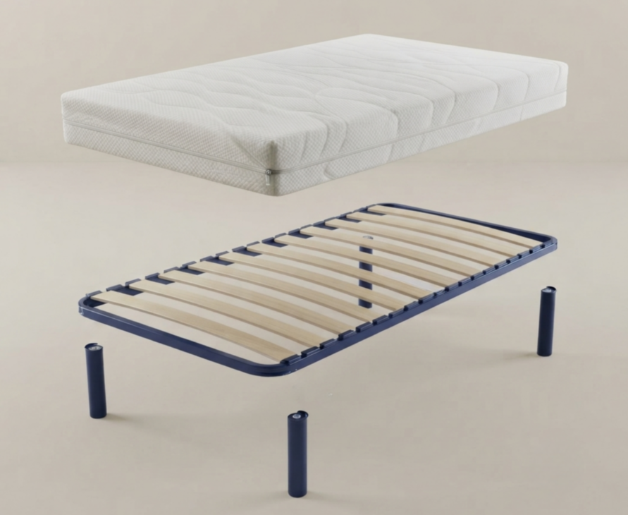 Set matras Ligo / 20-lattenbodem - 90x190 cm