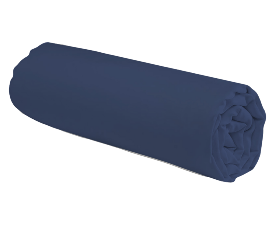 Hoeslaken Blauw Katoen 30 - 120x200 cm