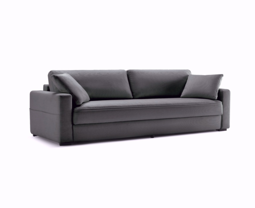 Slaapbank Nordic Donker Grijs - 140x190 cm