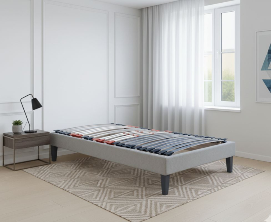Bedbodem elektrisch Essentiel Plus Grijs – 70x190 cm 