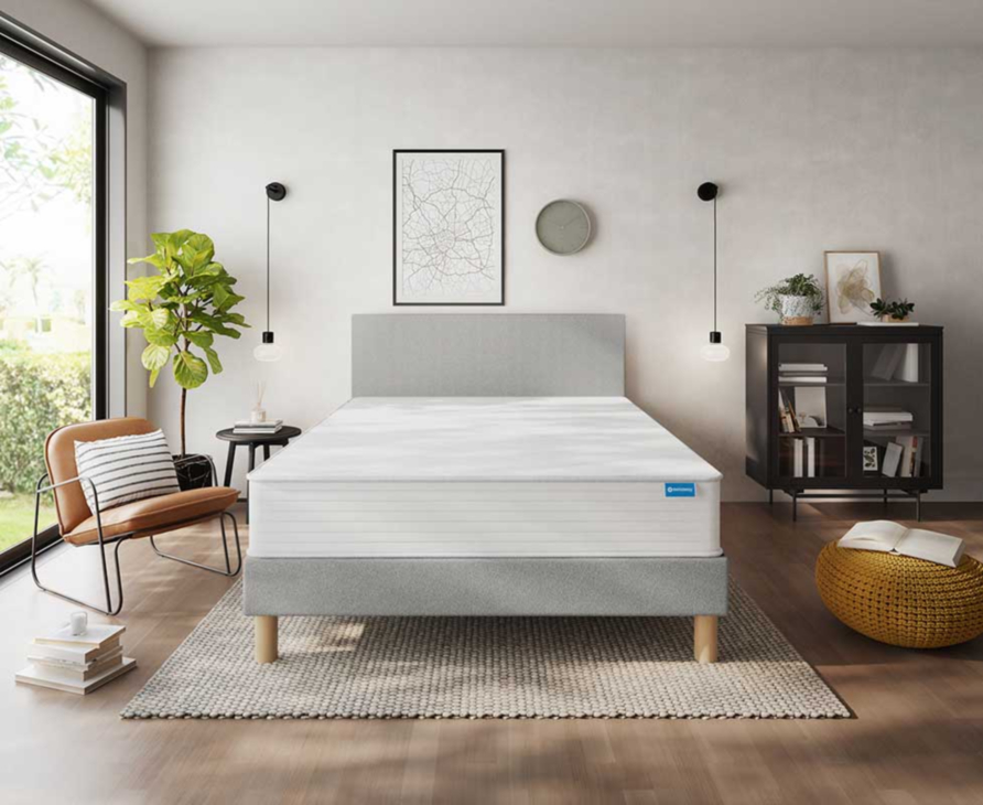 Bedbodem Cosmos Deco Ashgrey - 140x200 cm