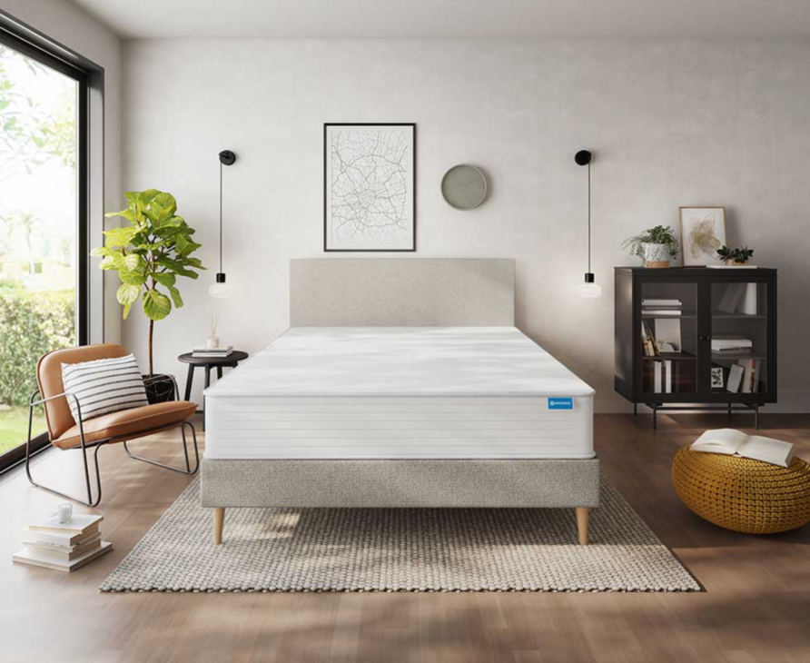 Bedbodem Cosmos Deco Beige - 140x200 cm